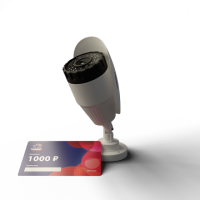 TRASSIR CloudBulletWifi Комплект видеонаблюдения