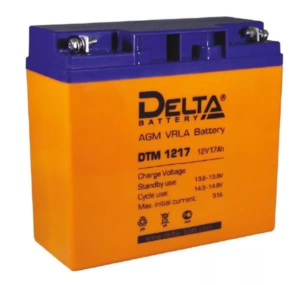 АКБ Delta DTM 1217