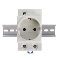 Розетка Osnovo 11489 на DIN-рейку