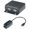Full Speed USB удлинитель клавиатуры и мыши KM03 по кабелю CAT5 UTP до 300 м