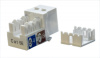 Коннектор Hyperline KJ9-8P8C-C5e-90-WH