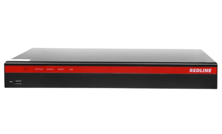 16-канальный POE видеорегистратор с функцией FACEDETECTION и аналитикой IVA, 2 HDD RedLine RL-NVR2216.proT